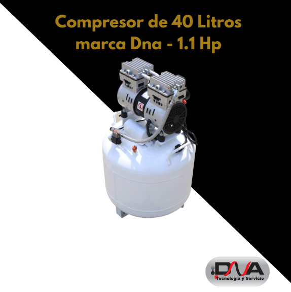 Compresor Medial Shield de 40 Litros - 1.1 Hp